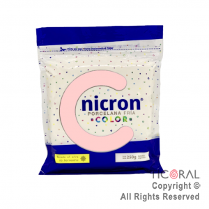 PORCELANA FRIA NICRON COLOR COLOR PIEL X 250 GR x 1